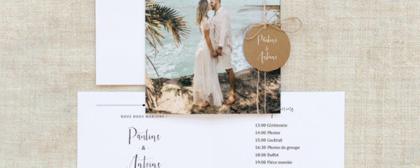 faire part de mariage